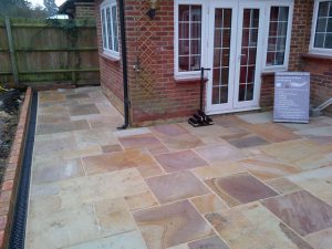 New Flagged Garden Patio in South London