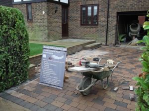 Stamped Concrete Driveway in South London