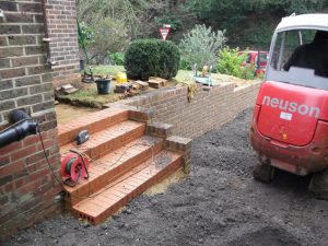 Staircase Leading To Driveway