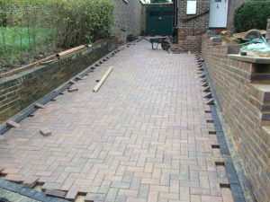Driveway Mid Construction- David Rutland & Co