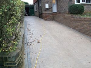 Finished driveway Project in South London