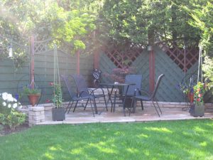Modern Garden Patio in South London