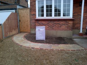 Curved Paving in Croydon, Bromley & South London